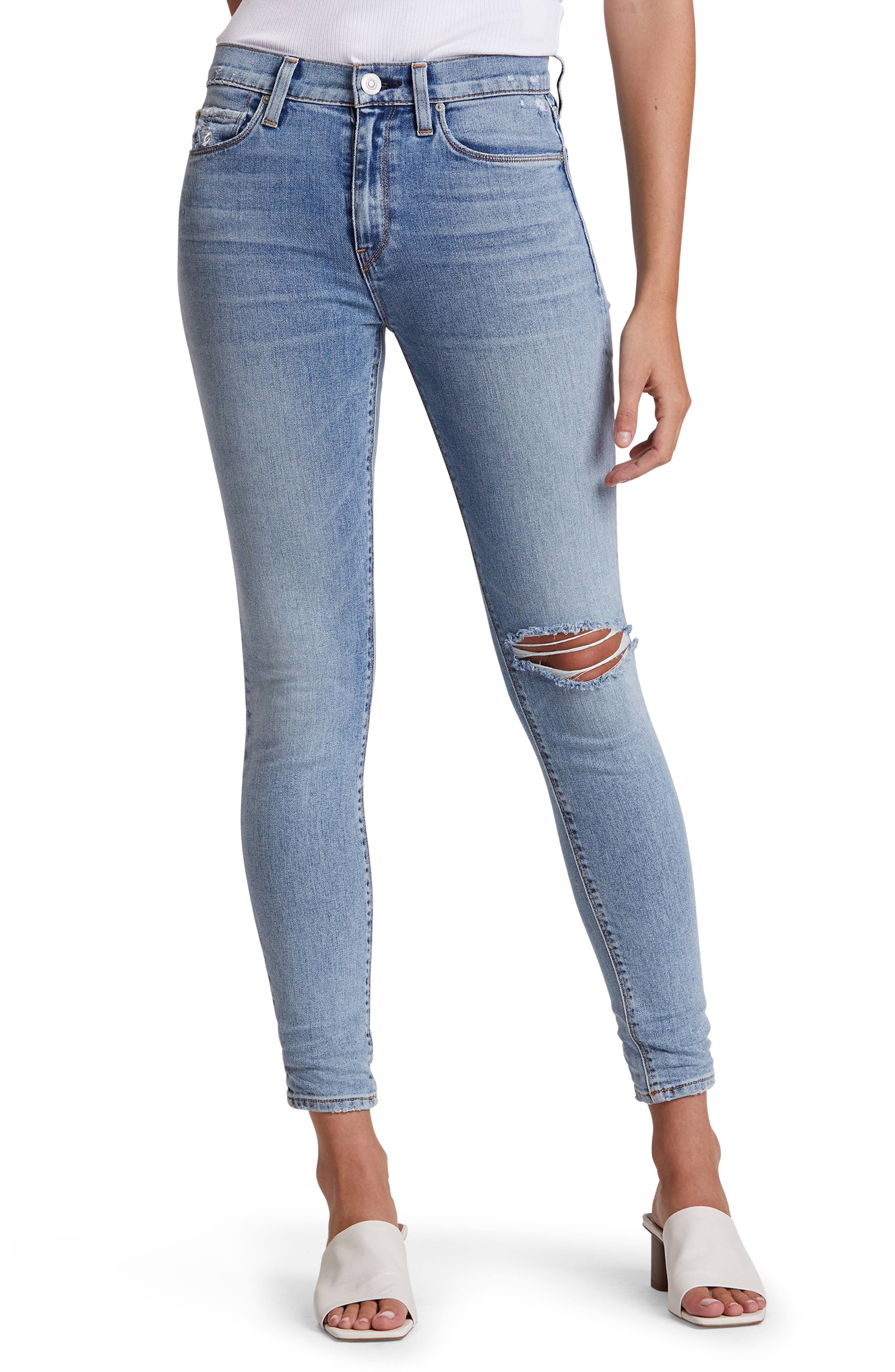 Hudson Jeans Barbara Presto High-Rise Skinny Ankle Cut Jean