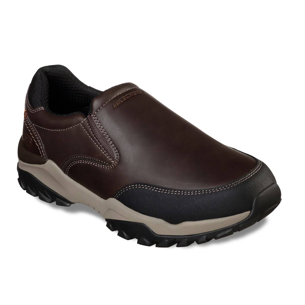 Skechers Men's Relaxed Fit Henrick Salon Loafer, Size: 10, Brown