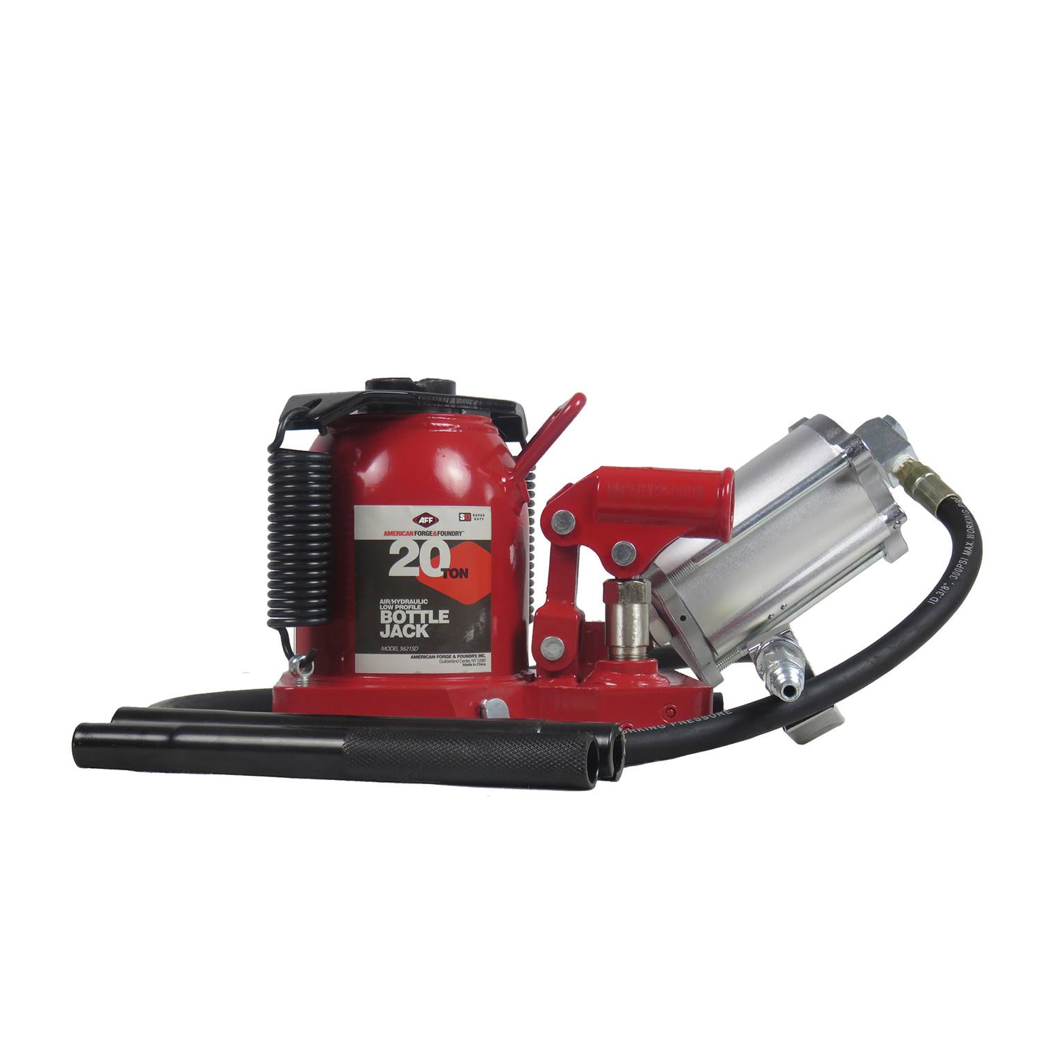 AFF 5621SD 20 Ton Low Profile SD Air/Hydraulic Bottle Jack
