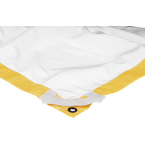 Matthews Butterfly/Overhead Fabric-20x30&-White Artificial Silk 319626