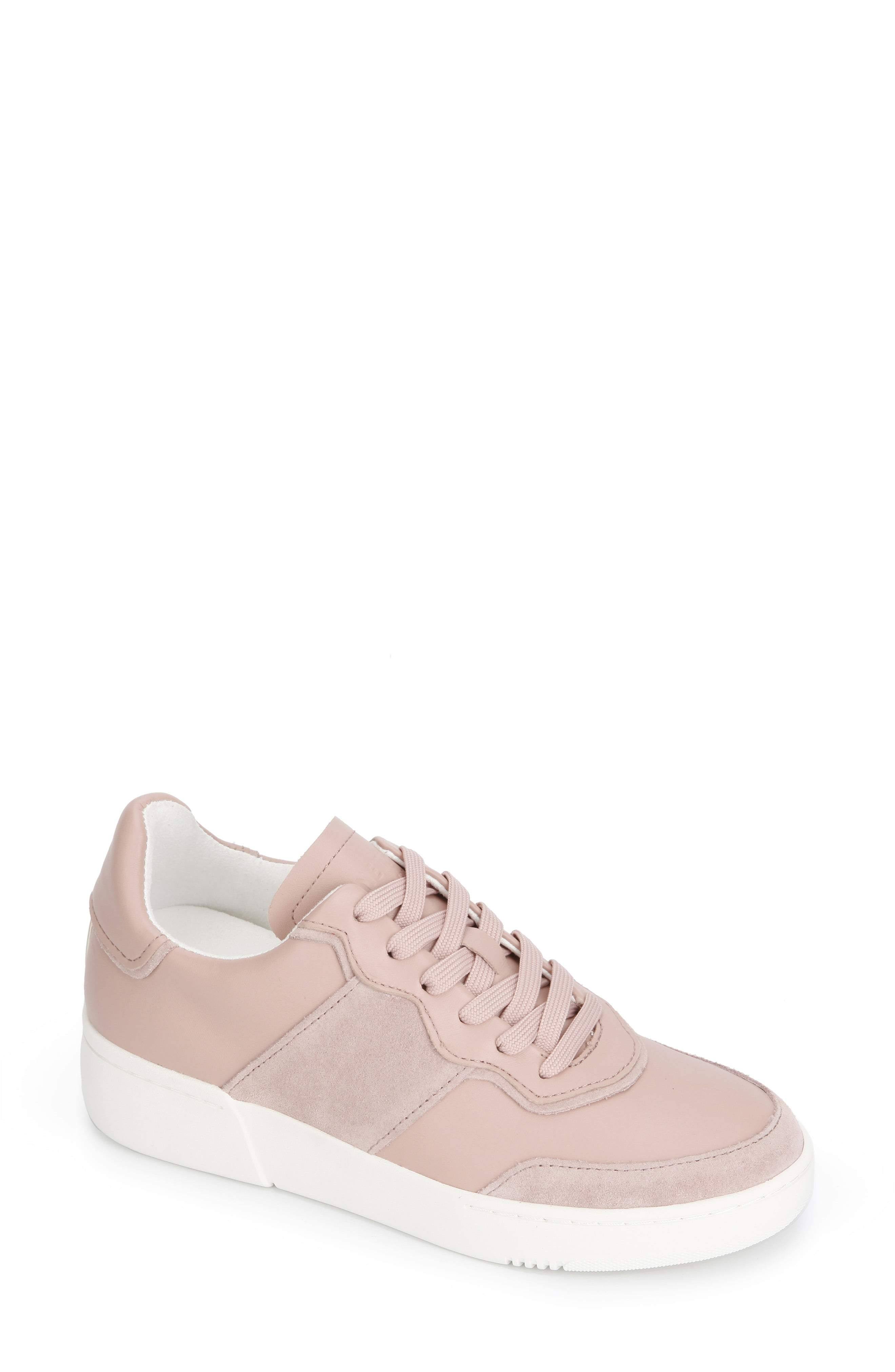 Kenneth Cole New York Kam Sneaker, Size 7.5 in Rose Leather at Nordstrom