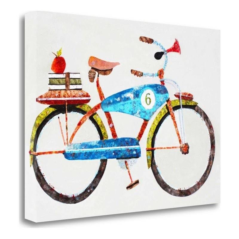 20x22 x 28x22 Bike NO. 6 by Anthony Grant Fine Art Giclee Print
