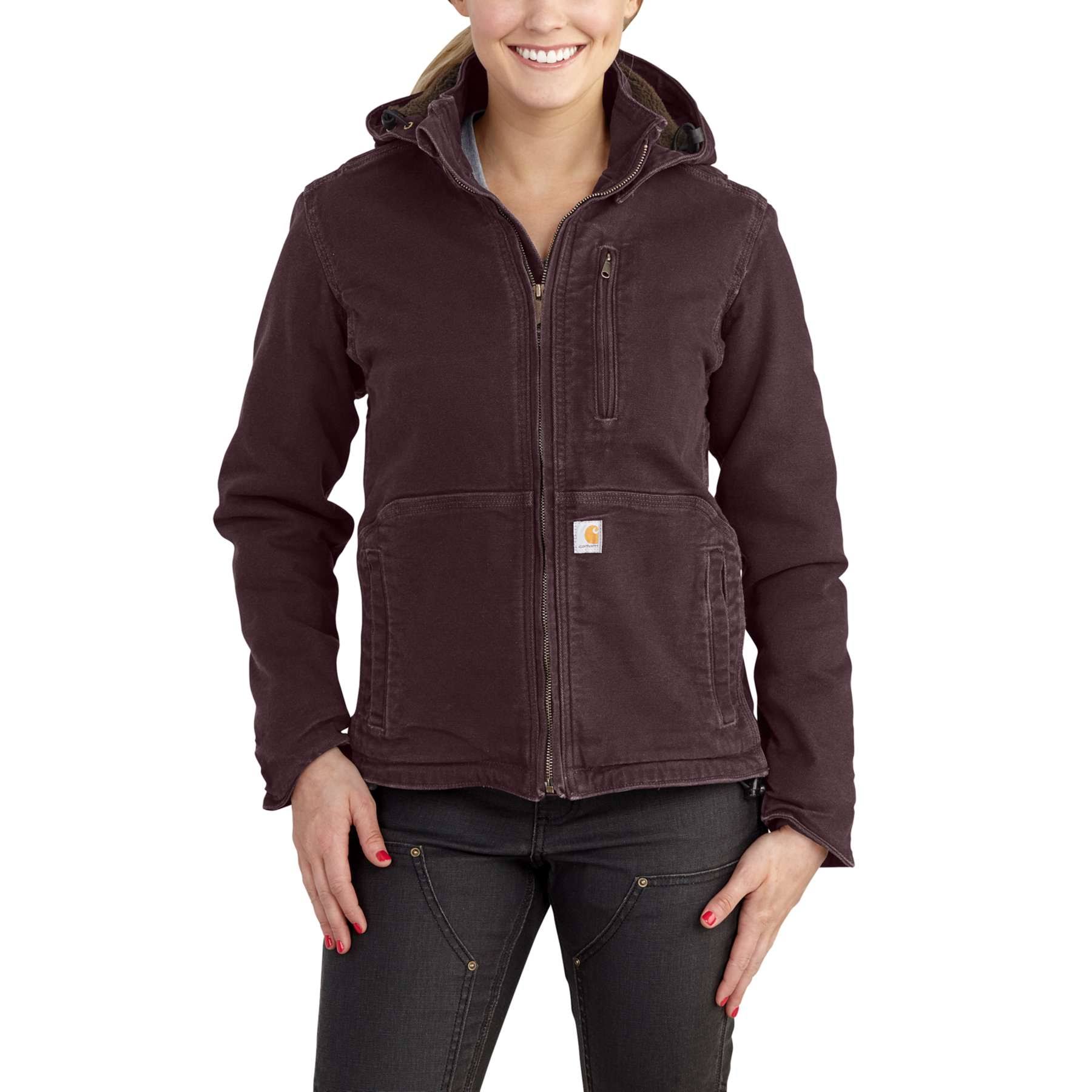 Carhartt Full Swing Caldwell Jacket, Women's Deep Wine/Shadow