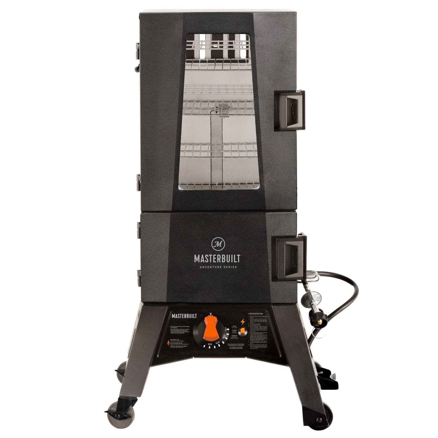 Masterbuilt Adventure Series 30-Inch ThermoTemp Propane Smoker - Black