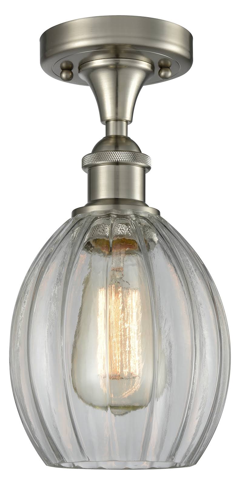 Innovations Lighting-Eaton 1 Light Semi-Flush Mount-516-1C-SN-G82-LED