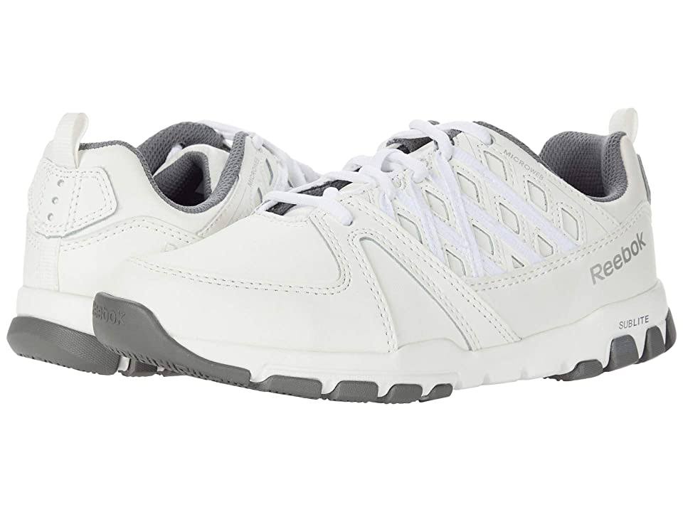 Reebok Work Women's Sublite RB424 Work Shoe, Size: 6 W, White