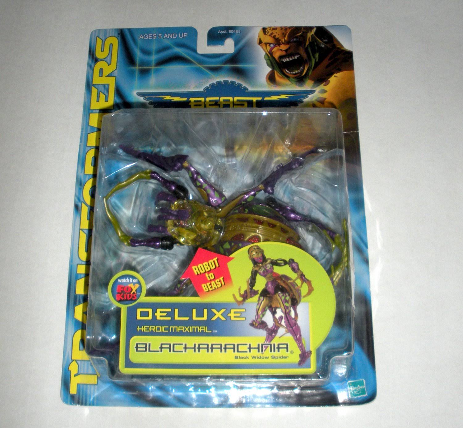 Transformers Beast Machines Deluxe Blackarachnia Action Figure