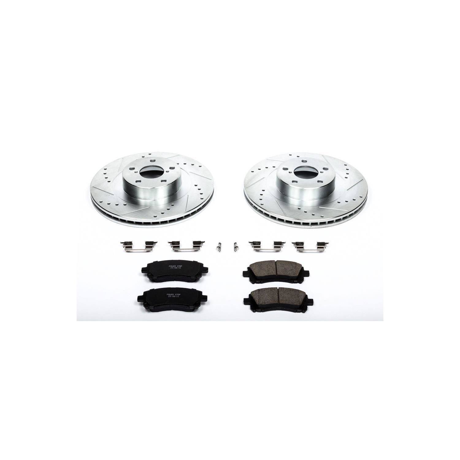 Power Stop - Front Z23 Evolution Sport Brake Kit K2369