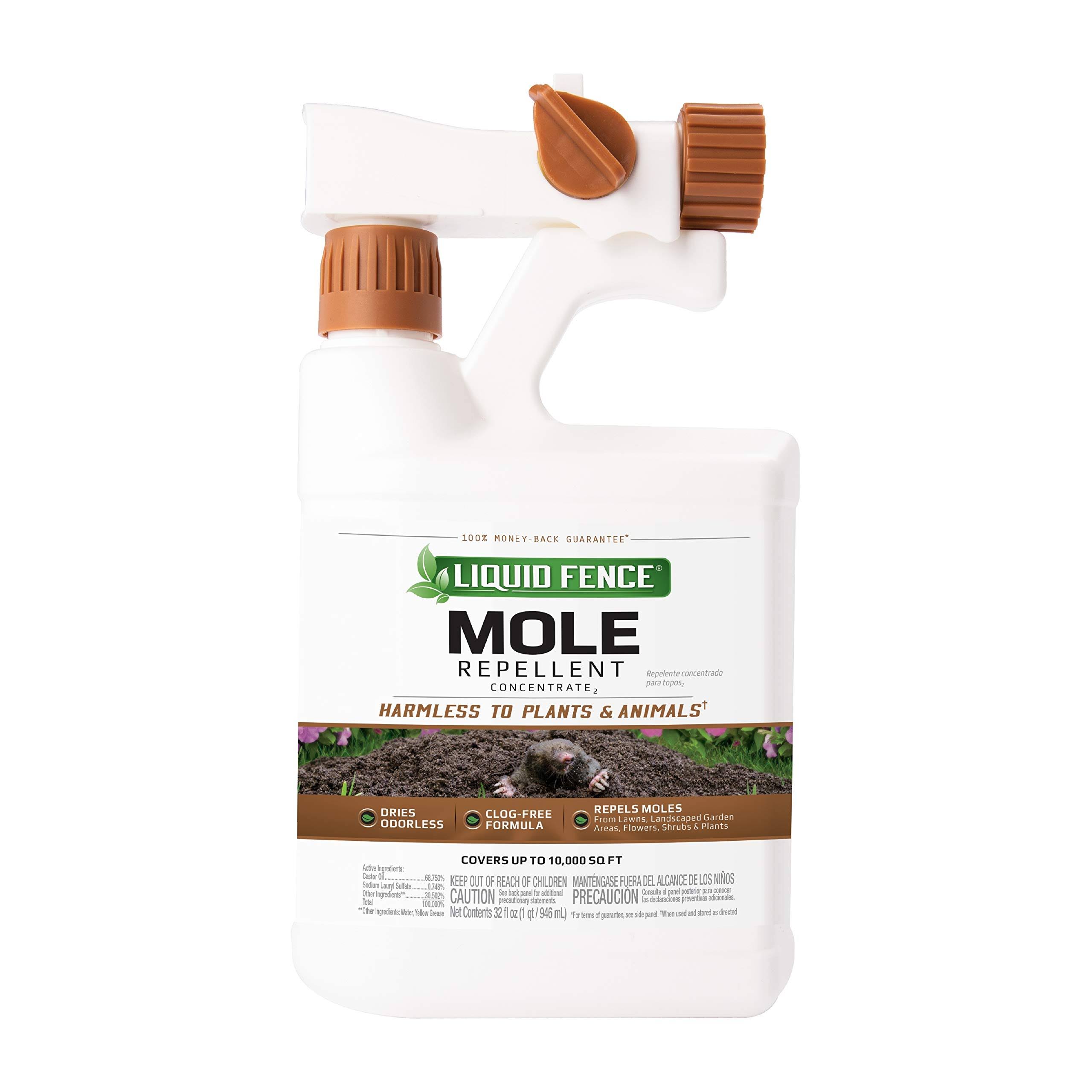Liquid Fence 166 1-Quart RTS Mole Repellent