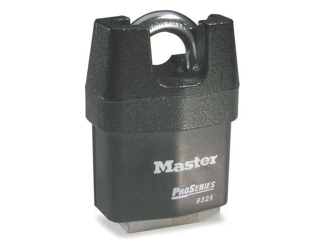 Master Lock 6327KA Hidden Shackle Padlock, 3/4 in H, KA