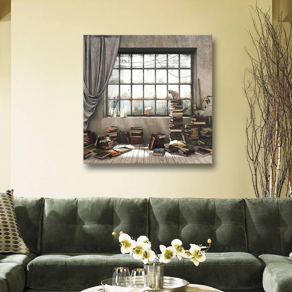 ArtWall Cynthia Decker &The Introvert& Gallery-Wrapped Canvas - 24x24