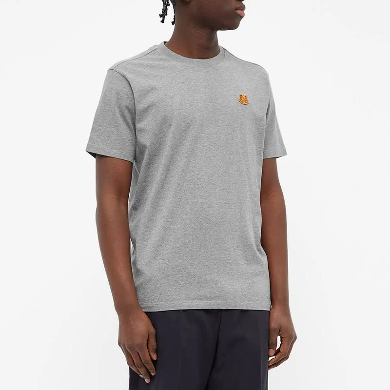 Kenzo Grey Tiger Crest T-Shirt