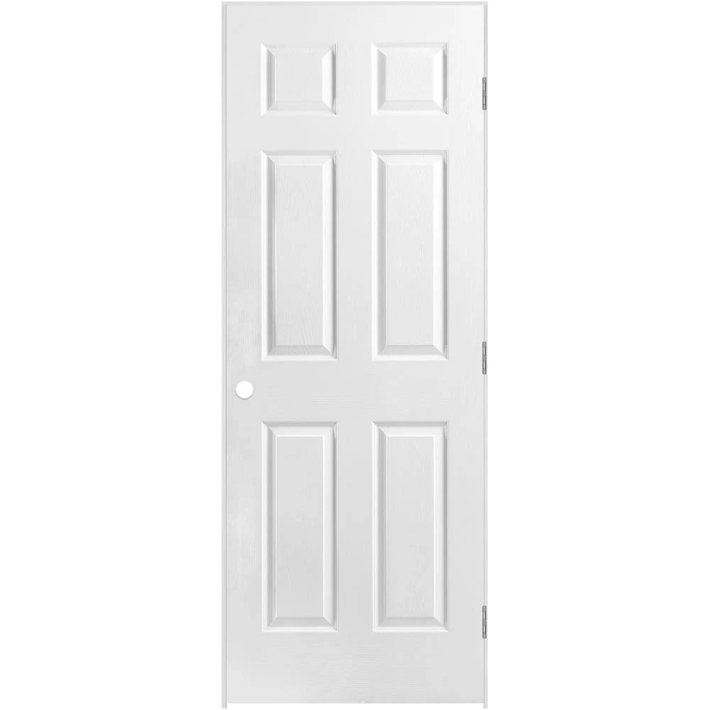 36 in. x 80 in. LH 6-Panel Prehung (SOLIDDOOR)