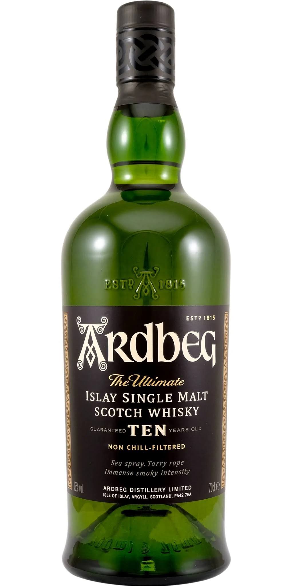 Ardbeg 10 Year Old Islay Single Malt Scotch Whisky