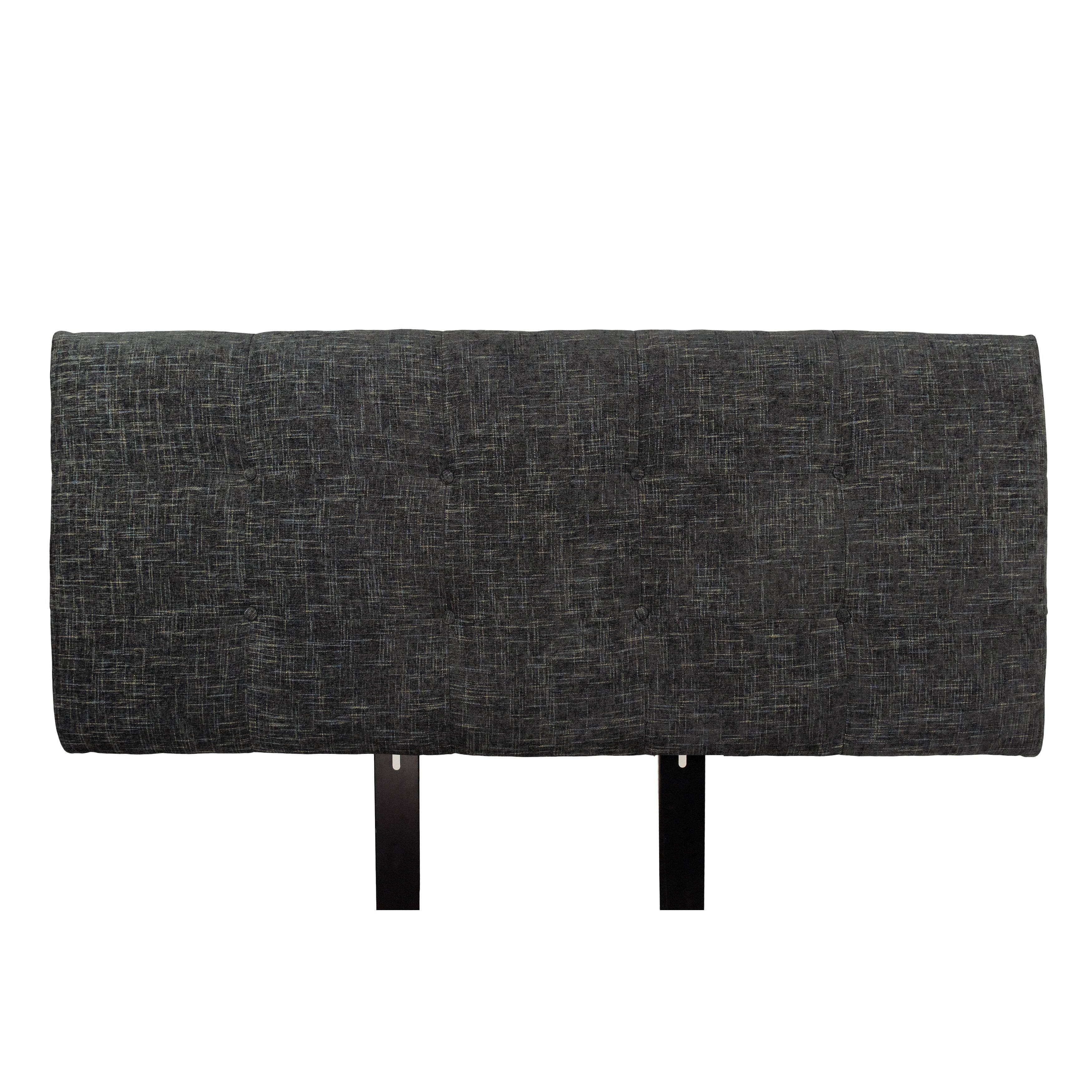 MJL Designs Atlas Upholstered Headboard Midnight, Size: Full