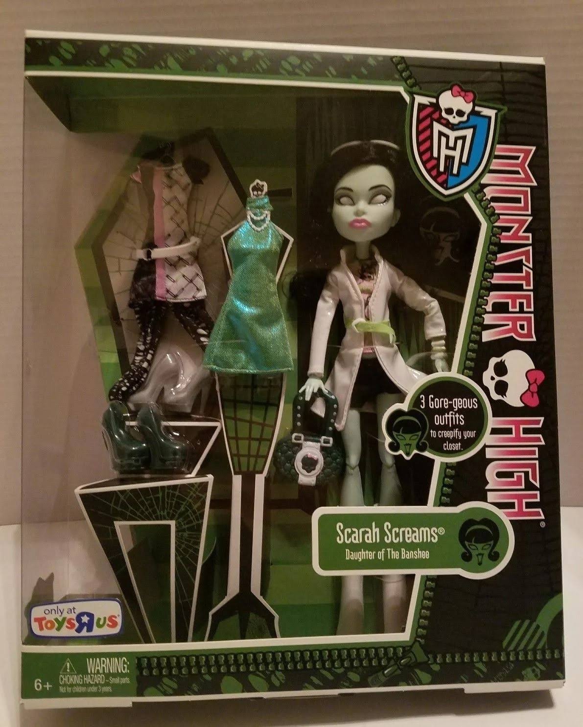 Monster High I Love Fashion Scarah Screams 10.5 inch Doll