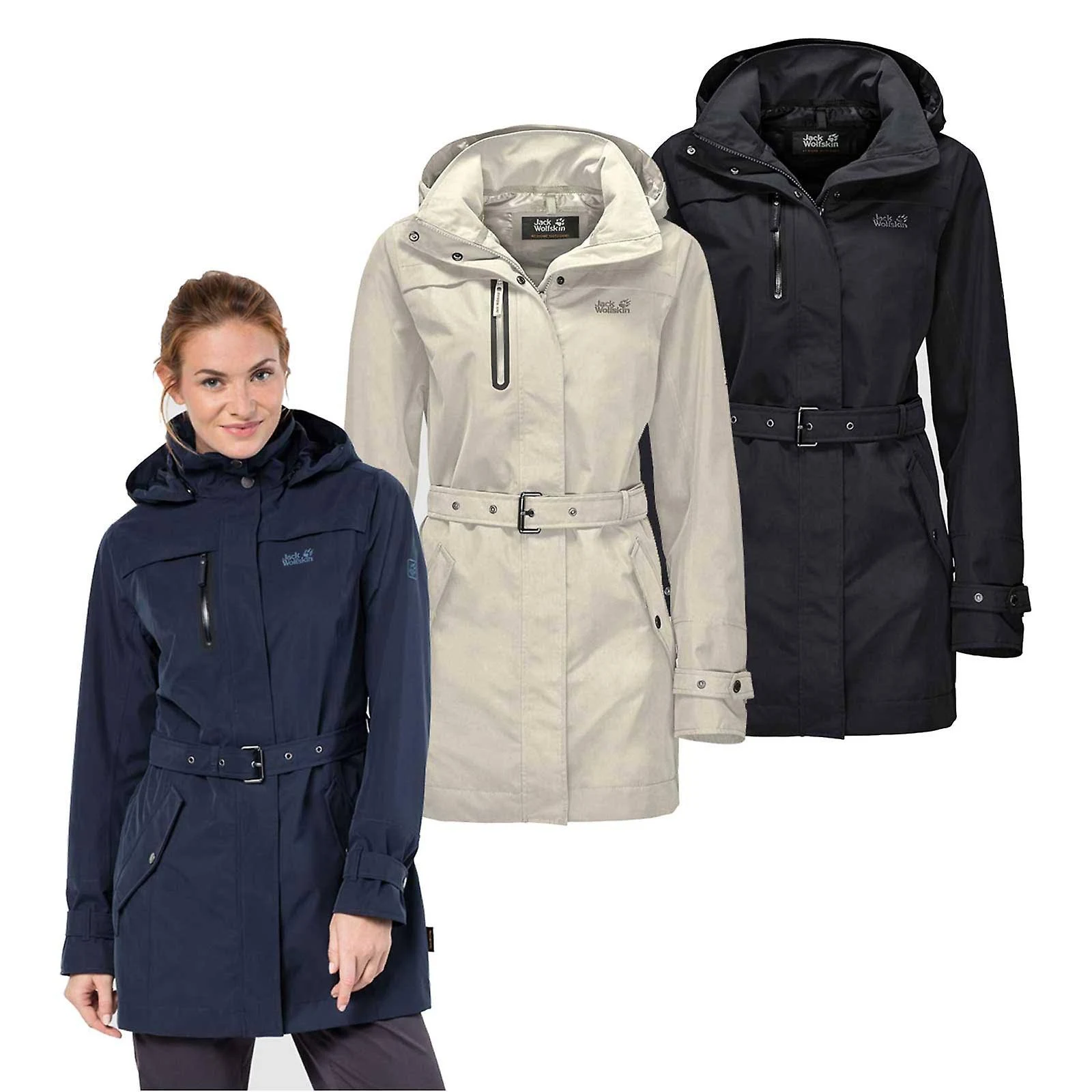 Jack Wolfskin Kimberley Coat - Dusty Grey M