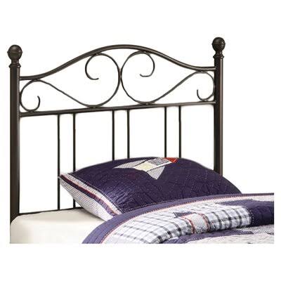 Waelder Transitional Twin Metal Headboard Harriet Bee