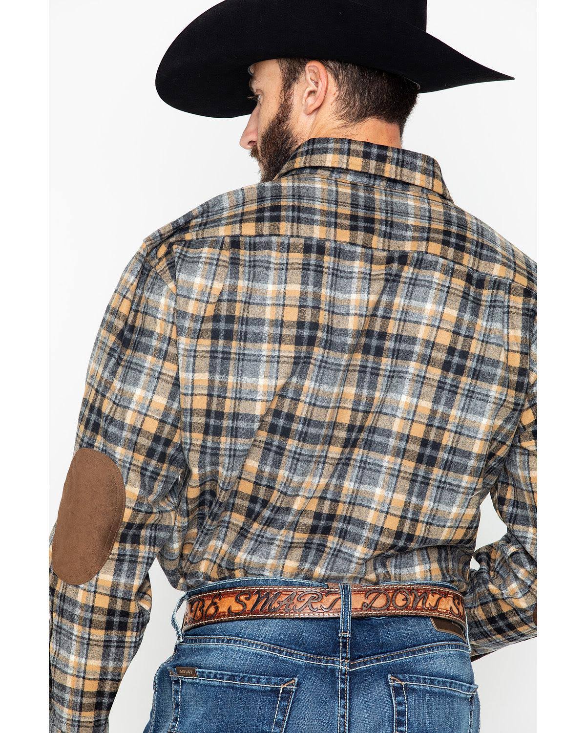 Pendleton Men's Grey Harley Plaid Trail Shirt