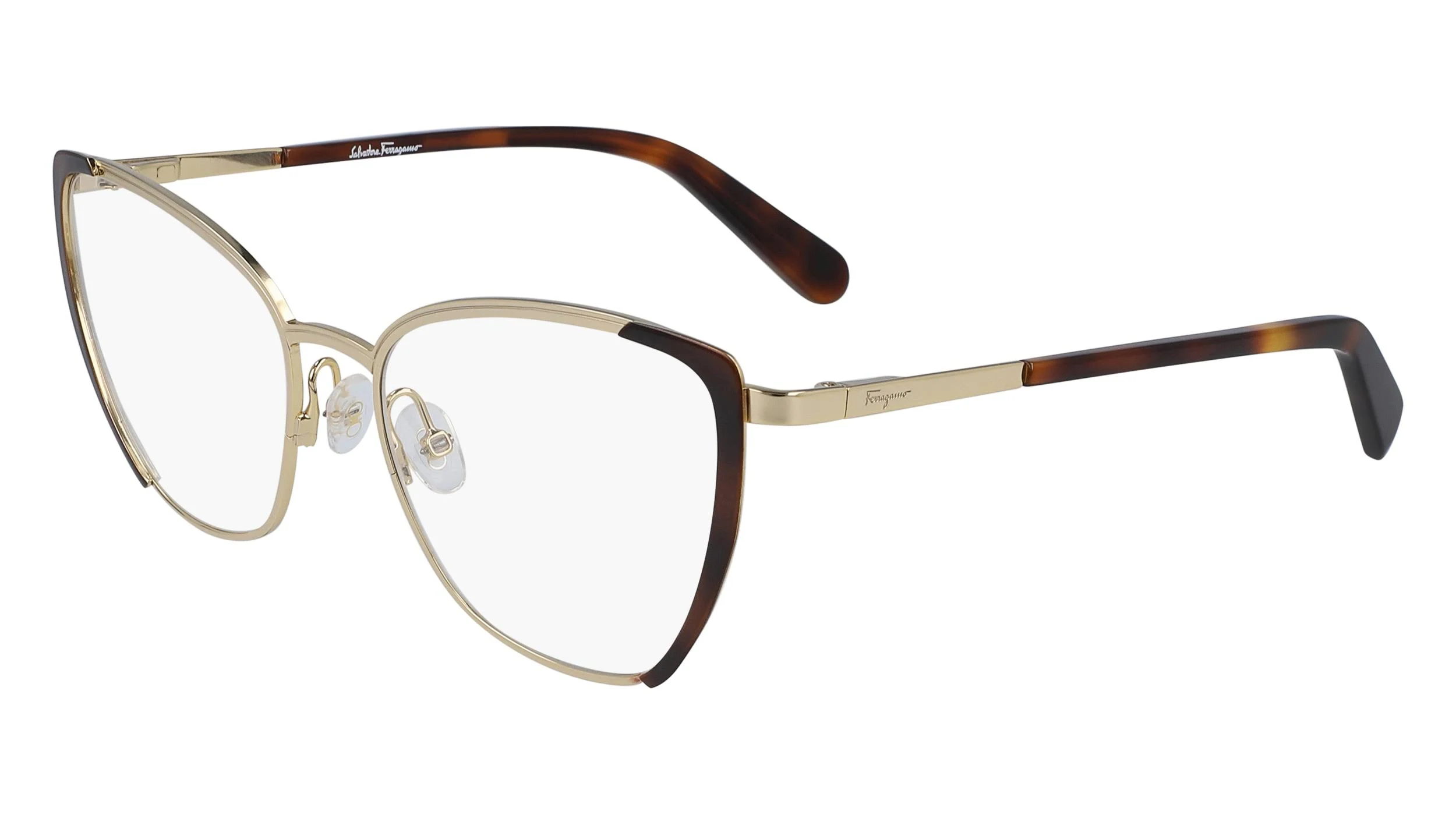 Salvatore Ferragamo SF2187 723 Gold Tortoise