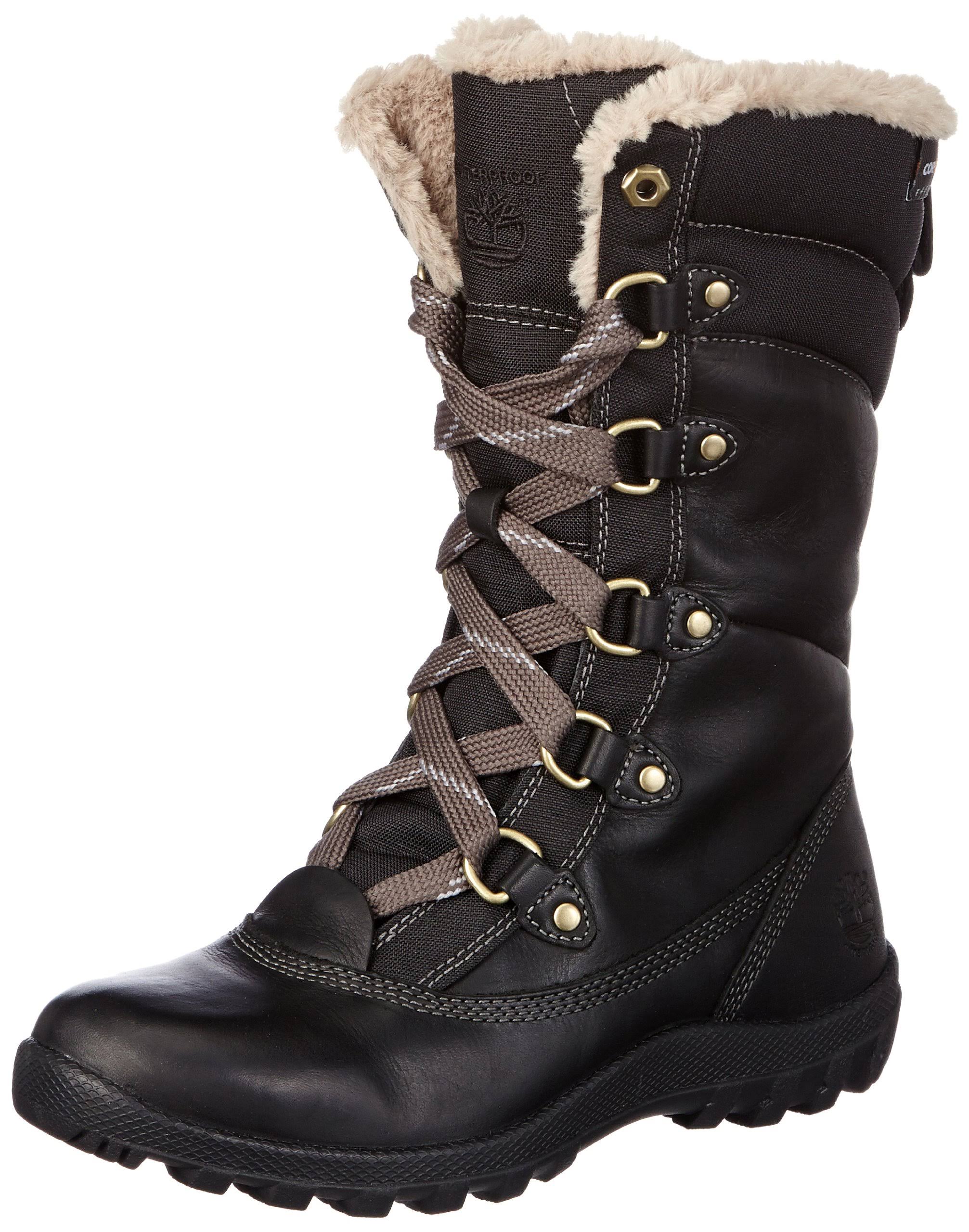 Timberland Mount Hope Mid Leather Waterproof Boot - Women's Black, 8.5