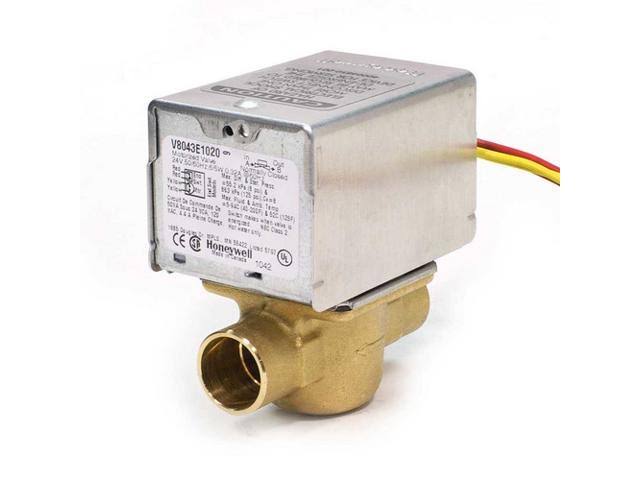 Honeywell Zone Valve 1 in. Sweat V8043E1020