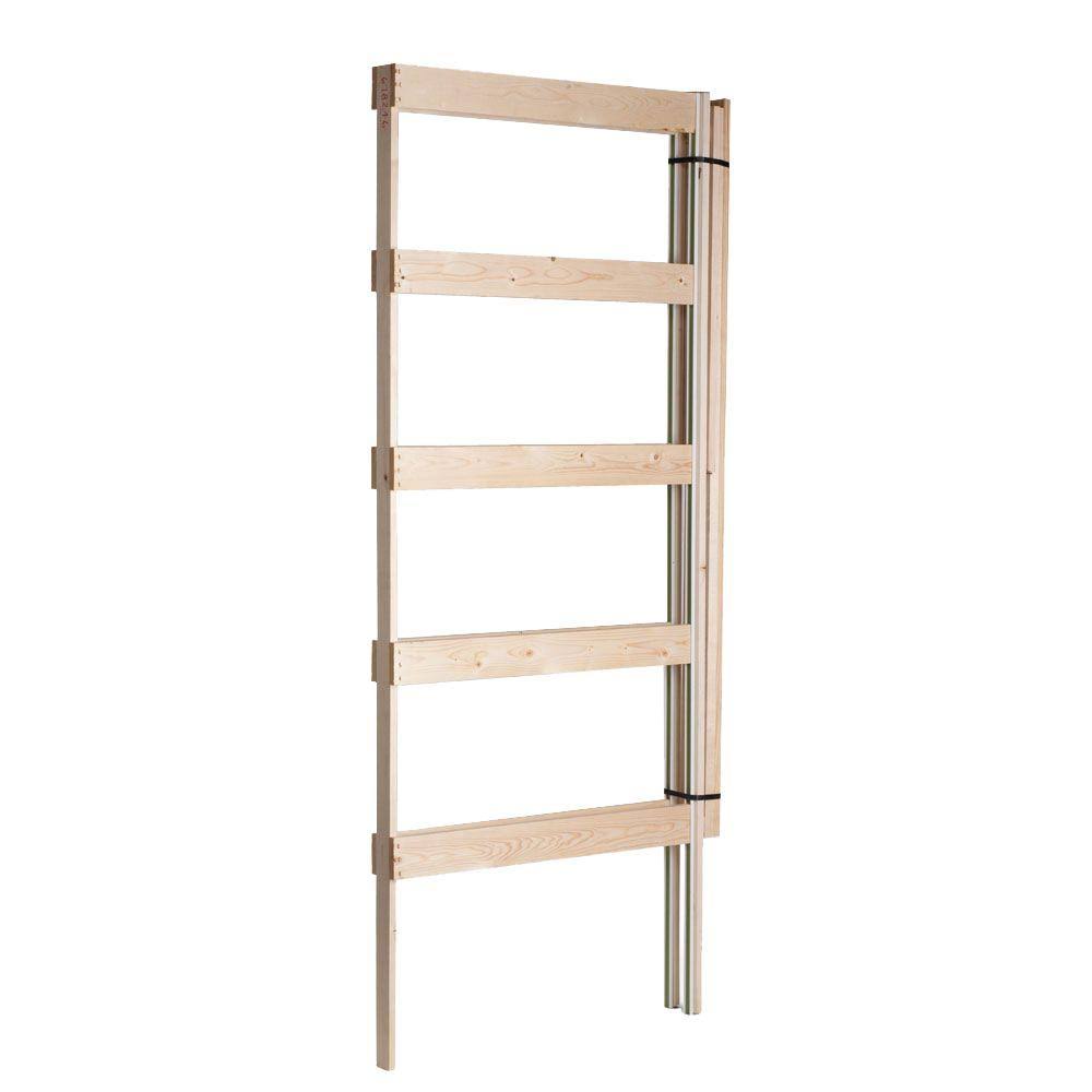 Masonite 36 in. x 80 in. Unfinished Pocket Interior Door Frame