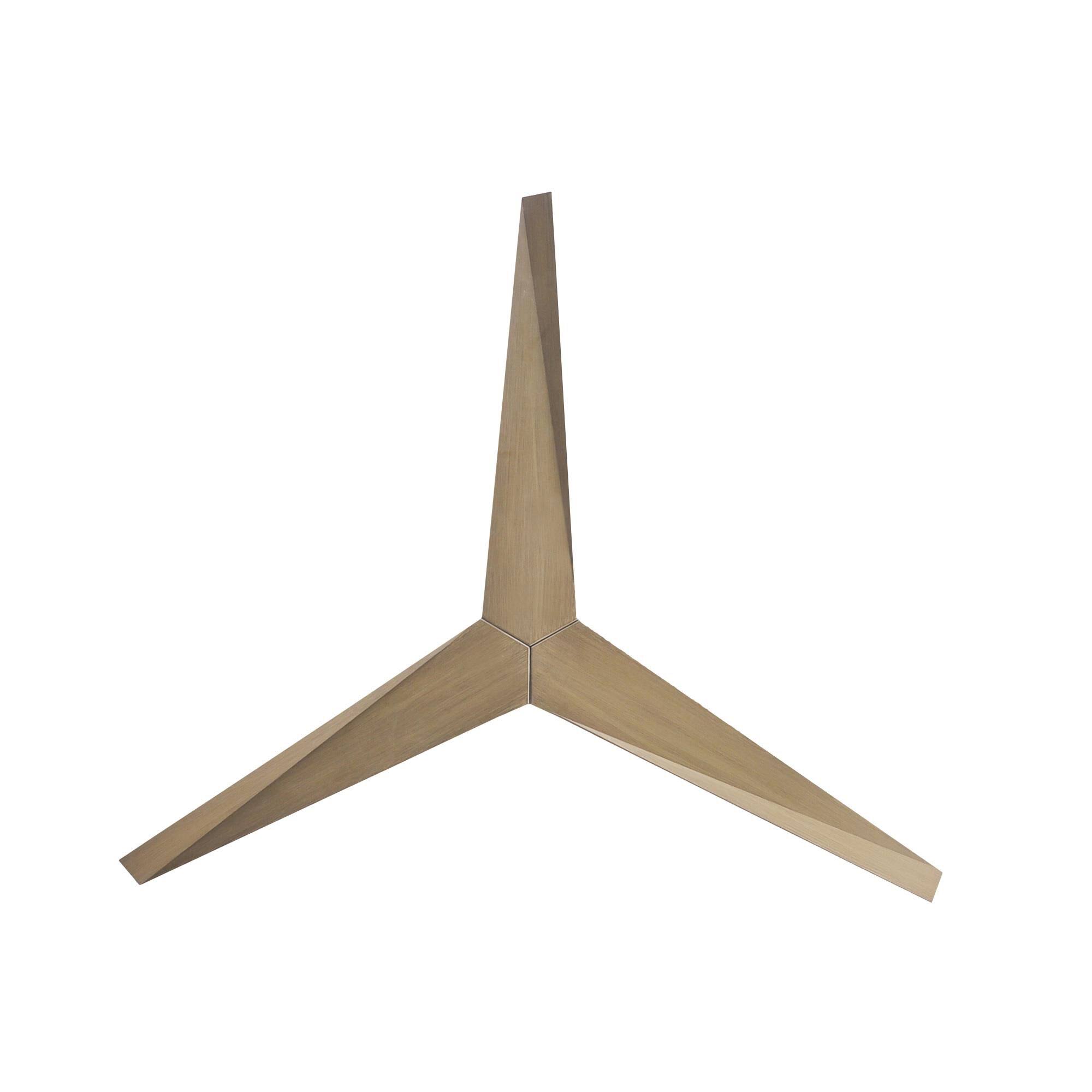 Matthews EKH-WH-GA, Eliza Gloss White 56x22 Ceiling Fan with Remote