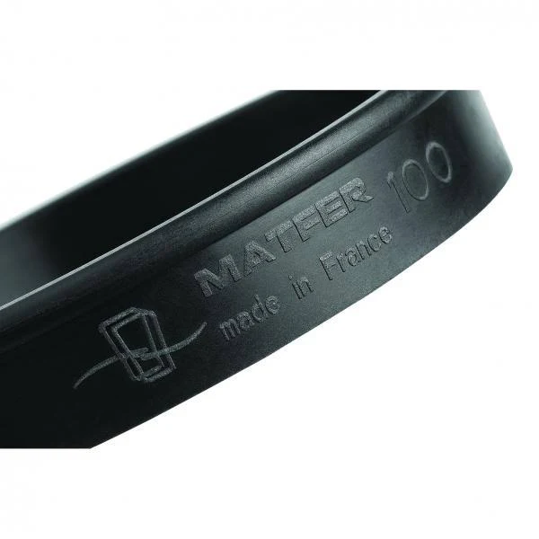 Matfer Bourgeat Exoglass Tart Ring, 7-7/8x22 Dia. x 1u0026