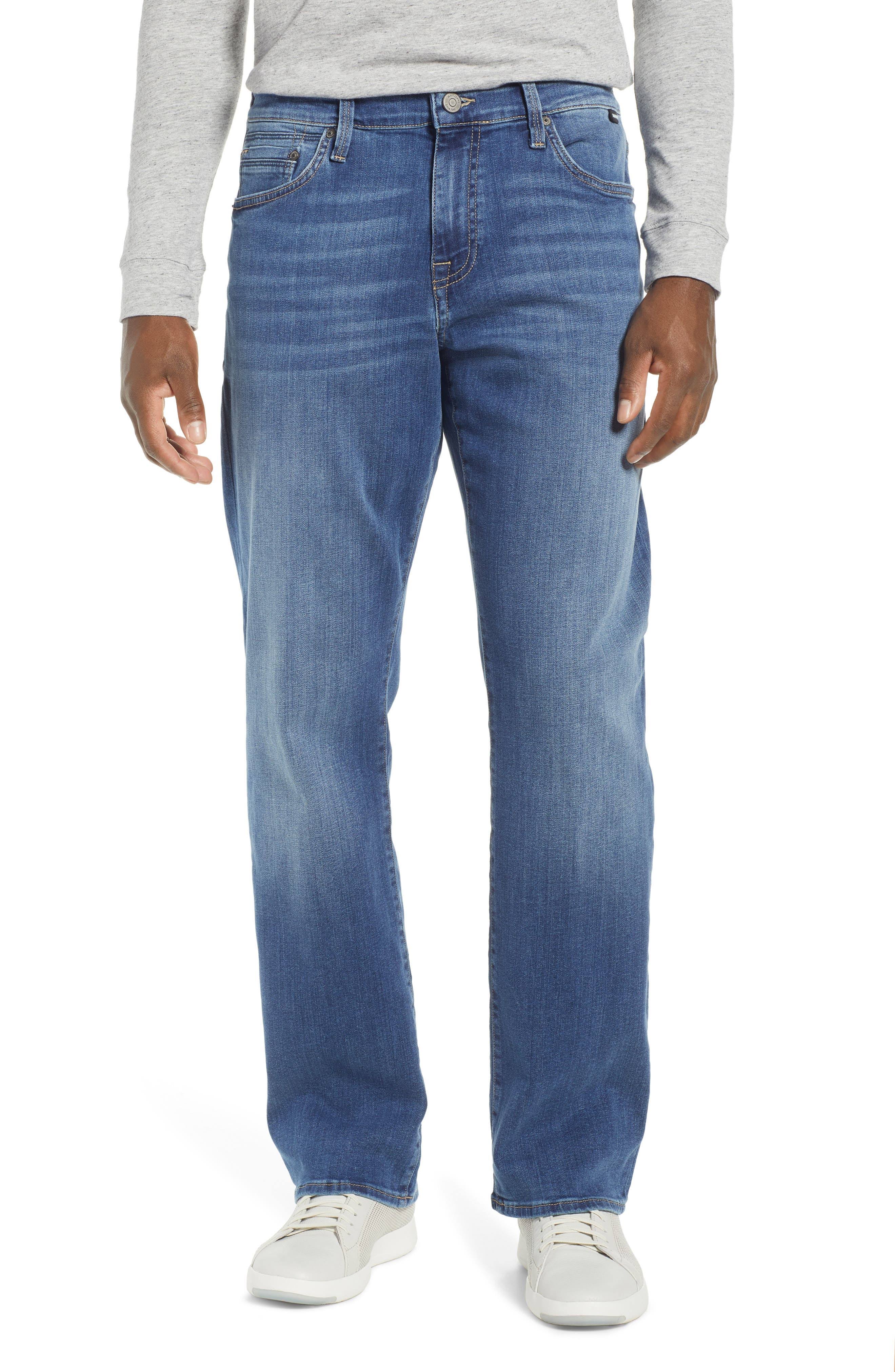 Mavi Men&s Matt Relaxed Straight Leg in Mid Foggy Williamsburg | Men&s Jeans