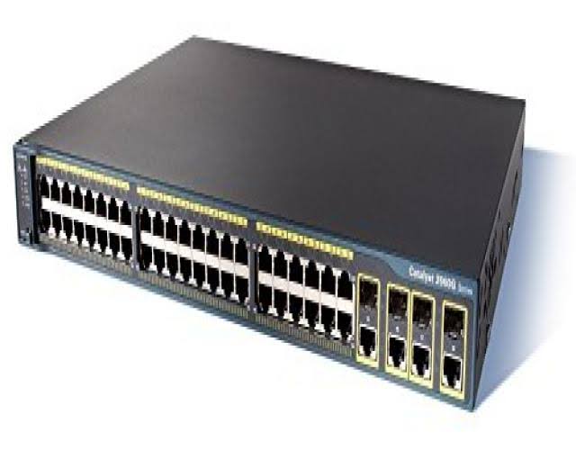 Cisco Catalyst 2960G-48TC Managed Switch - 44 Ethernet Ports u0026 4 Combo Gigabit SFP Ports