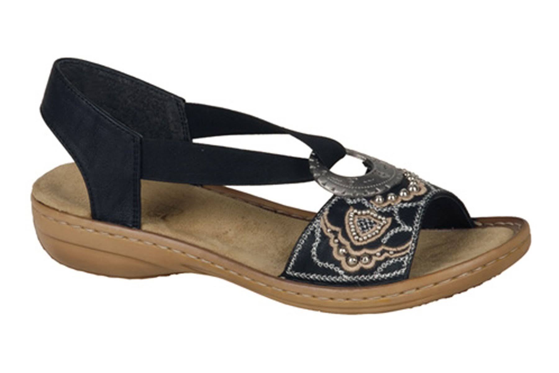 Women's Rieker-Antistress Regina B9, Size: 38, Black