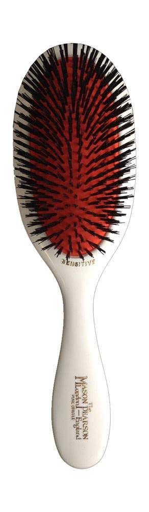 Mason Pearson Brushes Pure Bristle Sensitive SB3 White