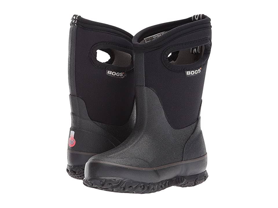 Bogs Kids Classic High Handles (Toddler/Little Kid/Big Kid) Boys Shoes Black : 2 Little Kid W
