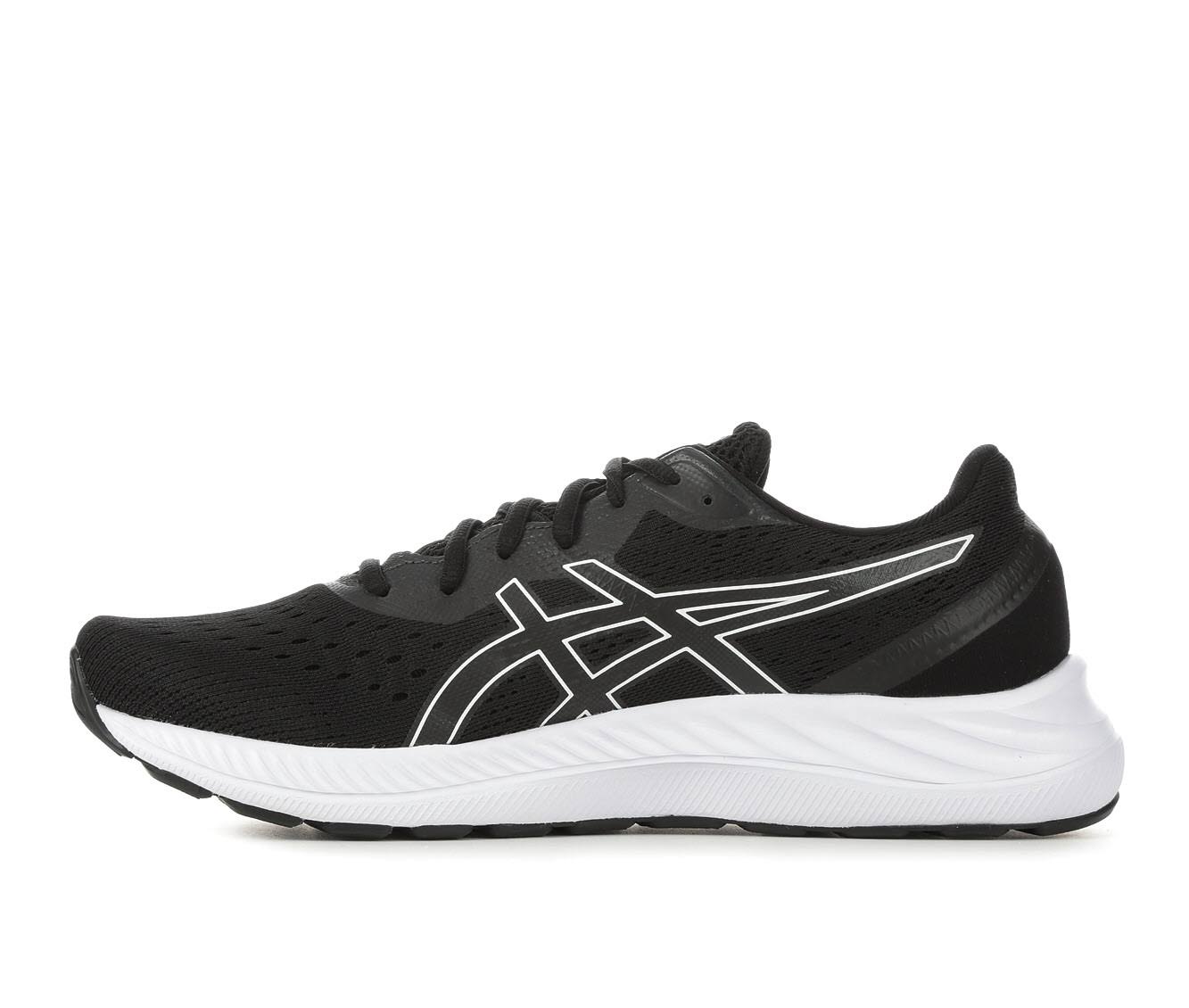 Asics Gel Excite 8 Men's Running Shoes - Black/White