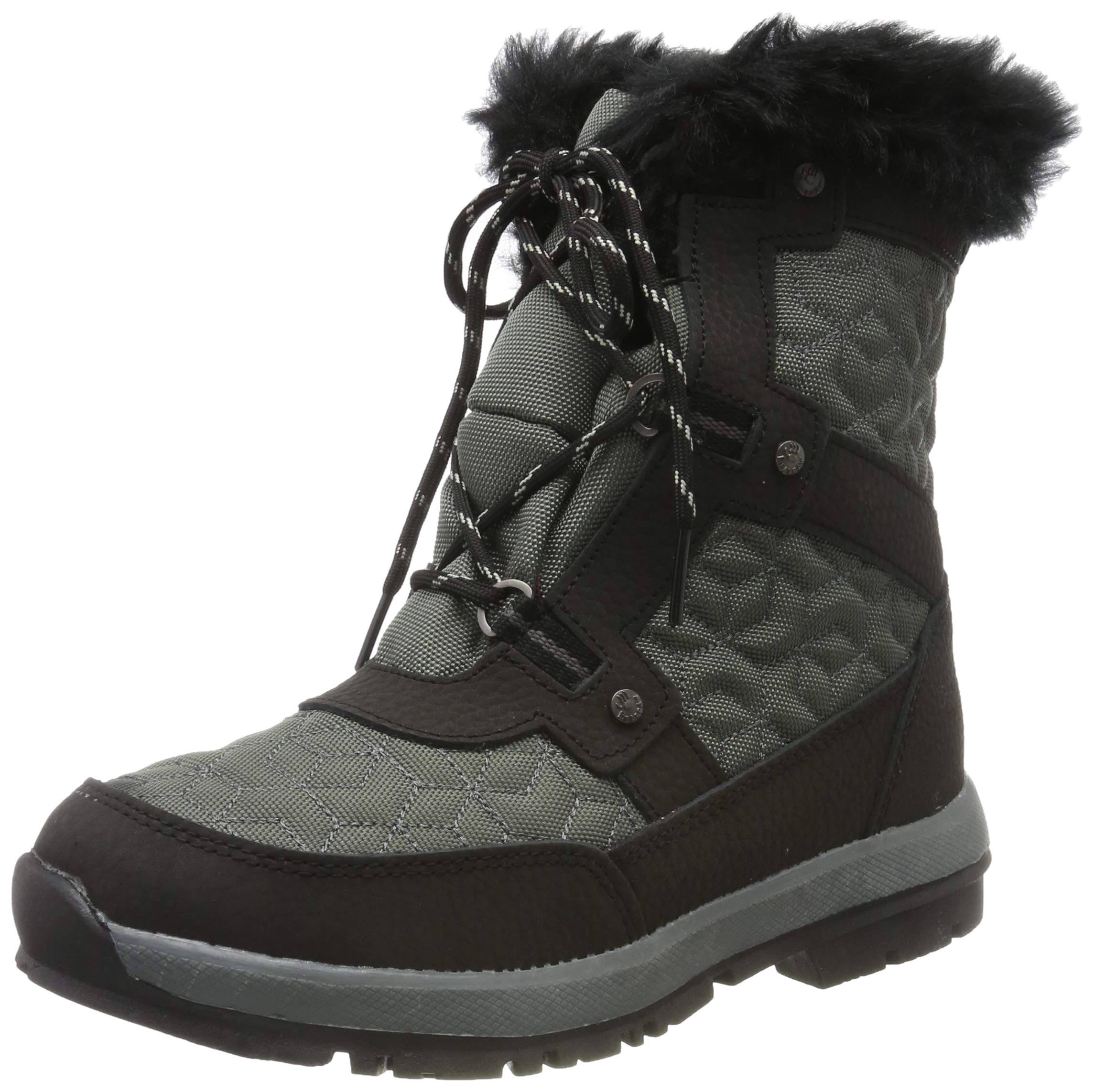 Bearpaw Women's Marina Boot - 11 - Black / Grey