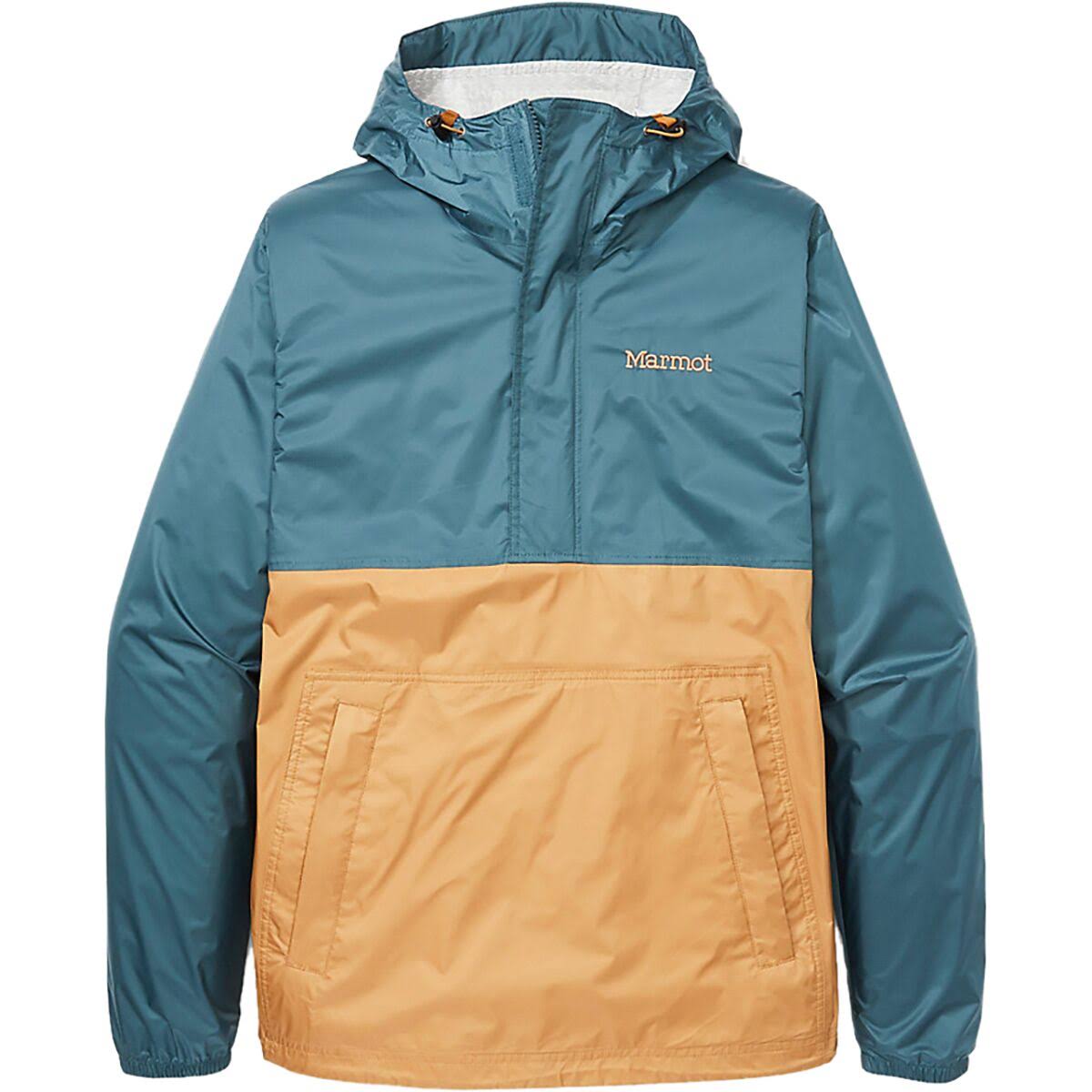 Marmot Men's PreCip Eco Anorak - Large - Stargazer / Scotch