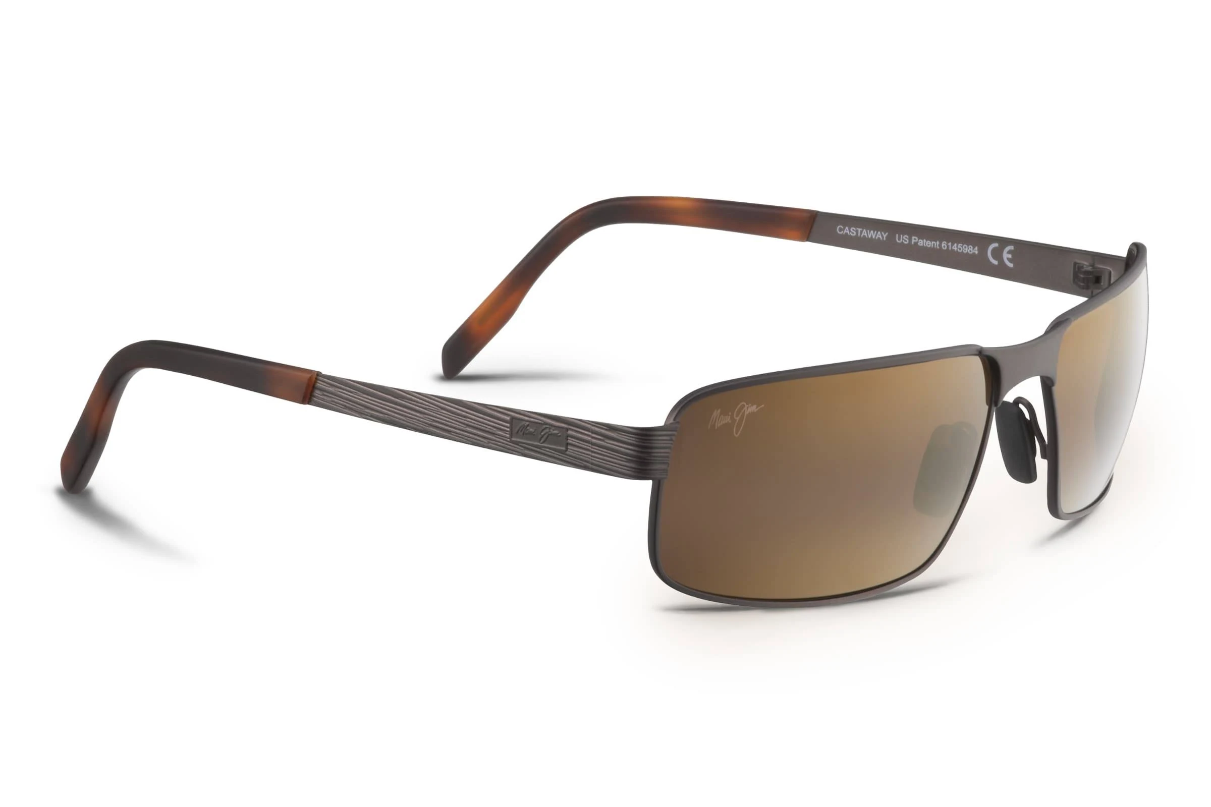 Maui Jim Castaway Sunglasses Matte Chocolate