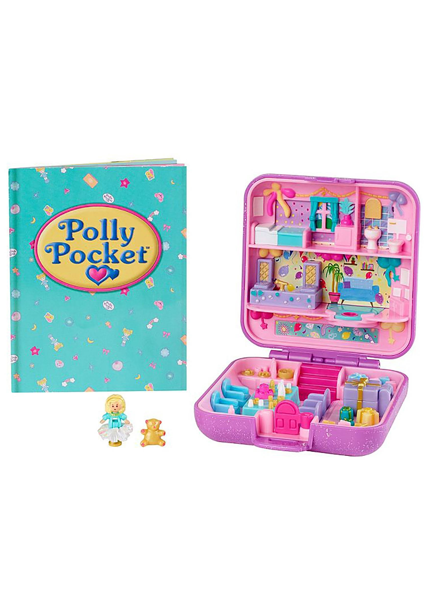 Polly Pocket Partytime Surprise Keepsake Compact