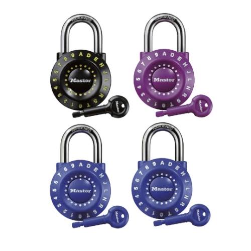 Master Lock, 1590D, Combination Padlock Only (No Key Is Included)
