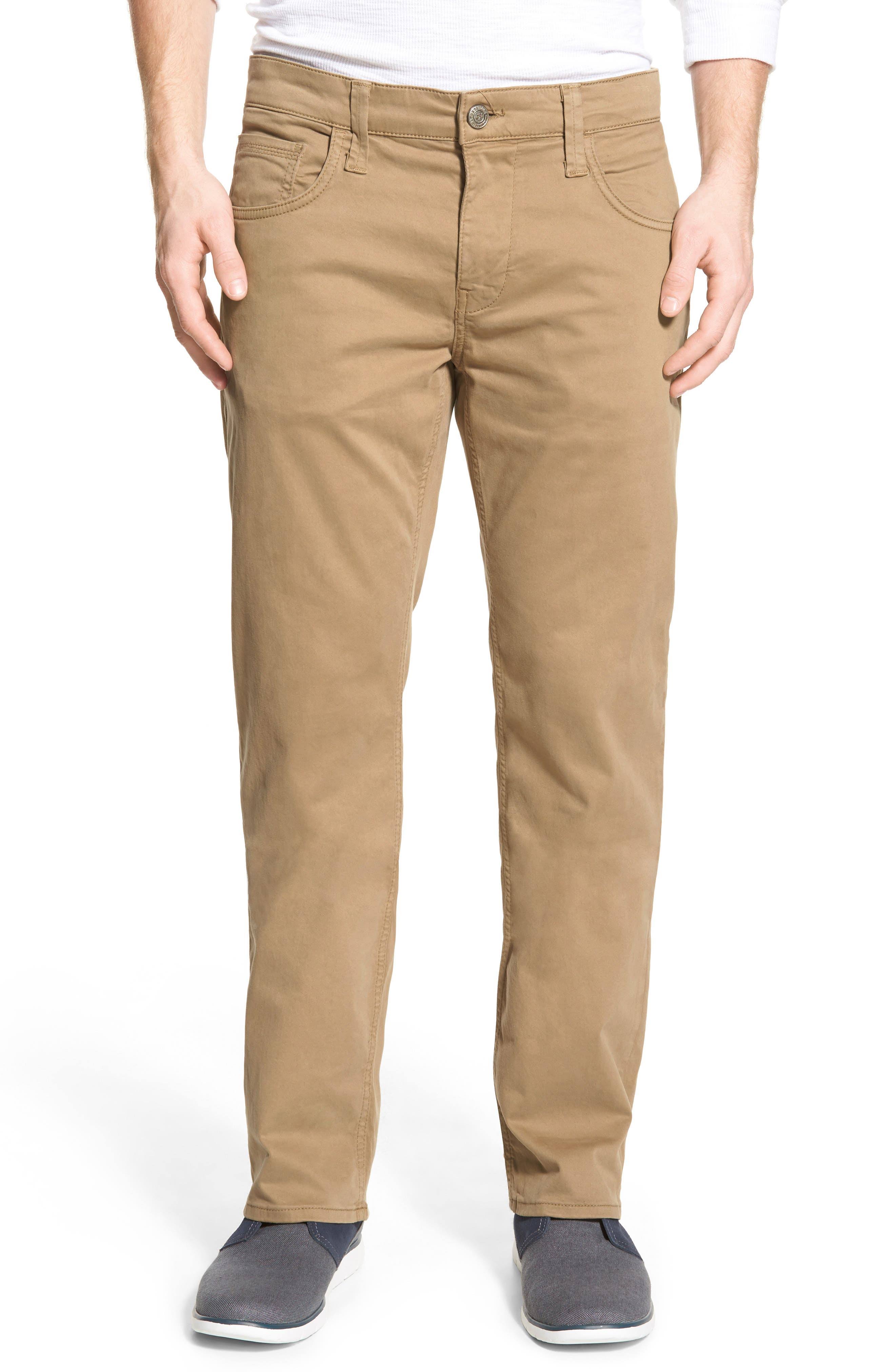 Mavi Men&s Zach Regular Rise Straight Leg Pants