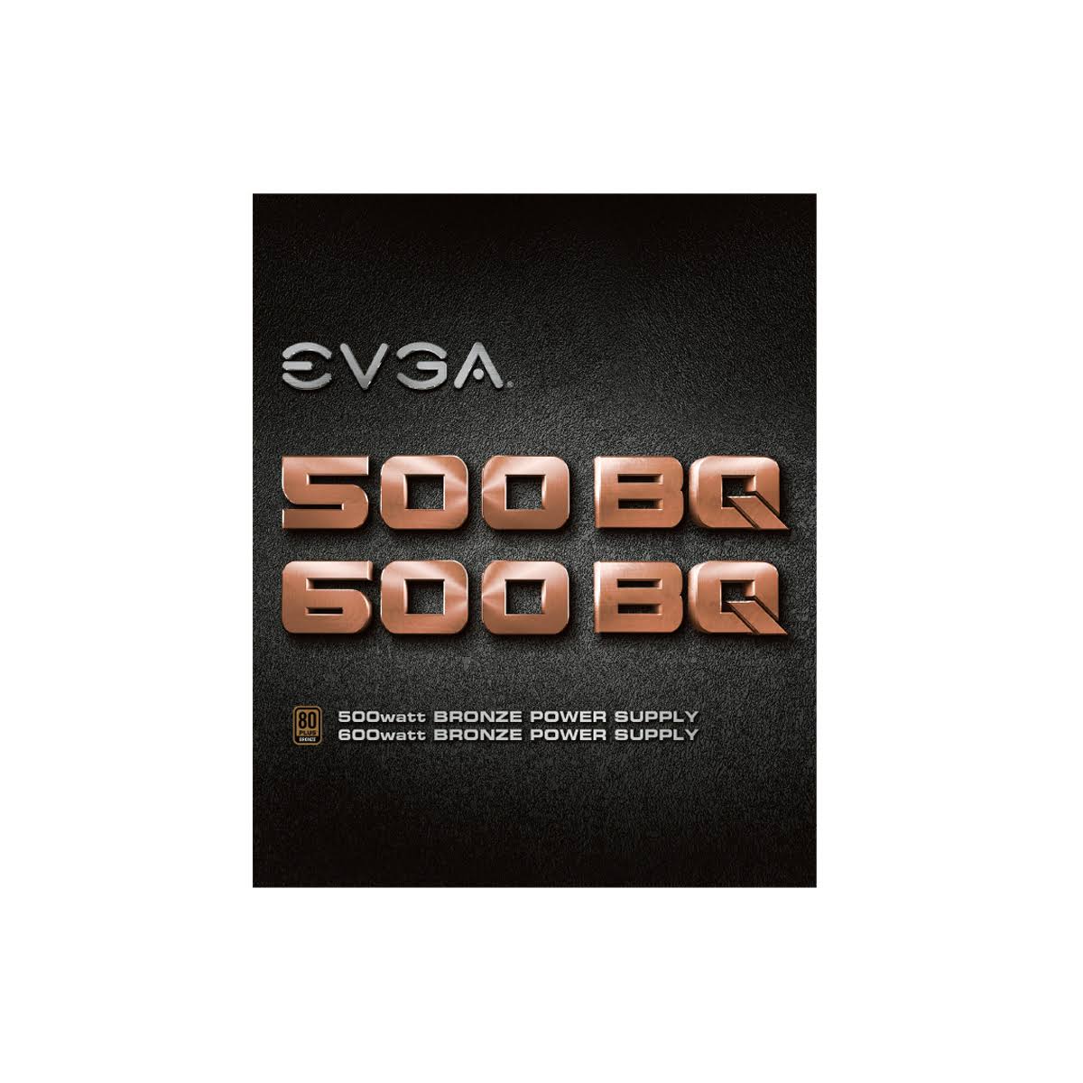 EVGA 600 BQ Power Supply - 80 PLUS Bronze - 600W