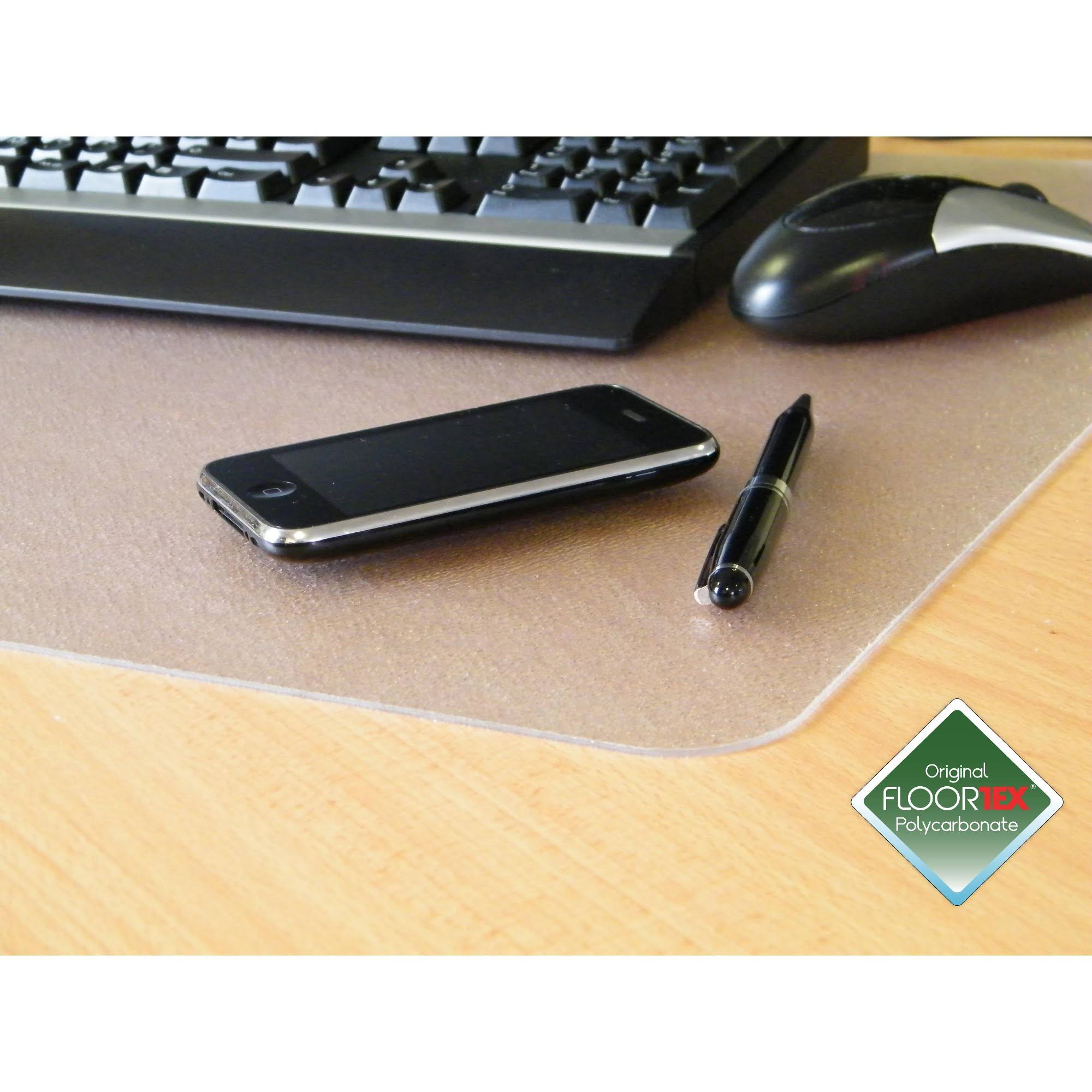 Desktex Polycarbonate Anti-Slip Desk Mat Rectangular Shaped (20x22 x 36x22)