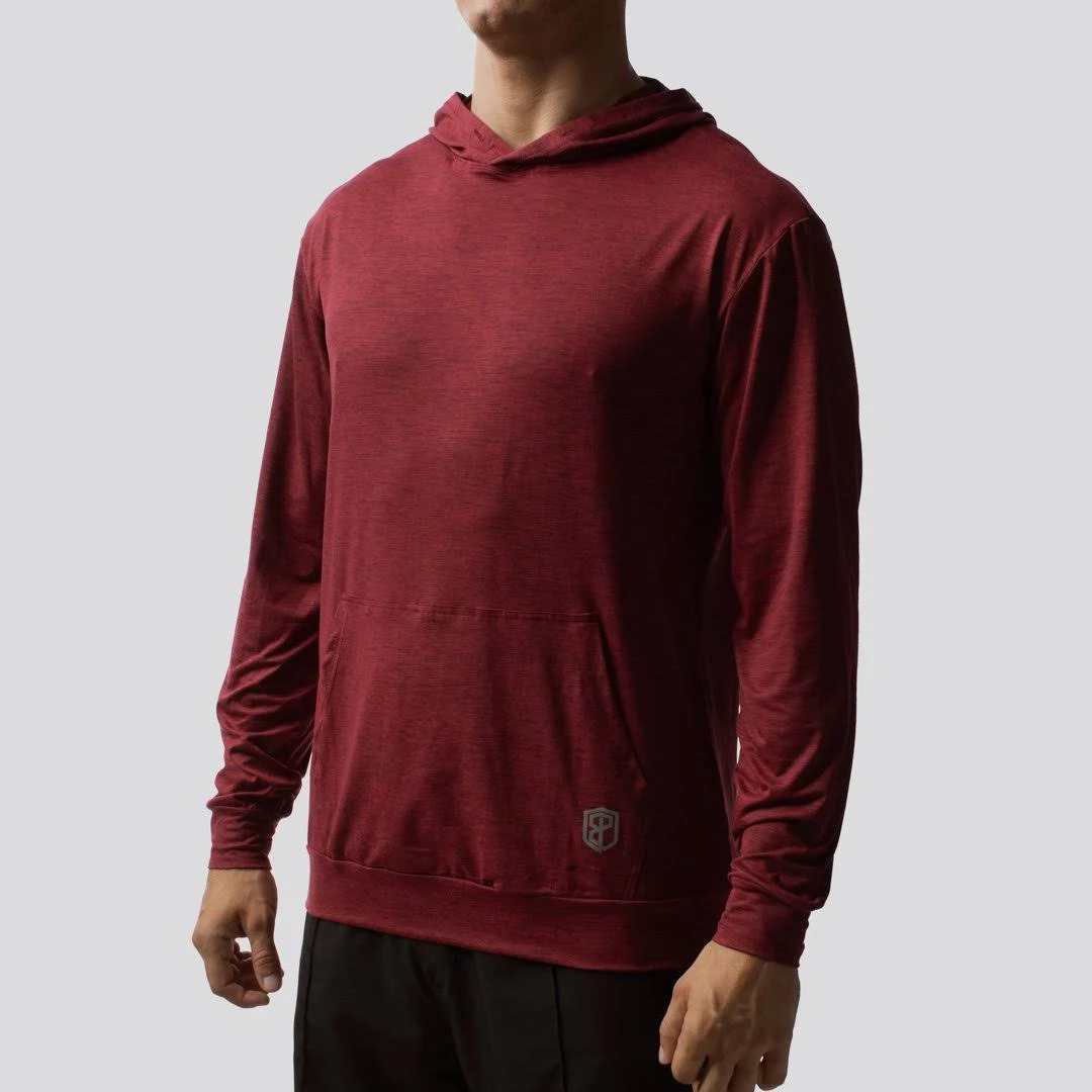 Born Primitive The Athleisure Hoodie (Maroon), Medium