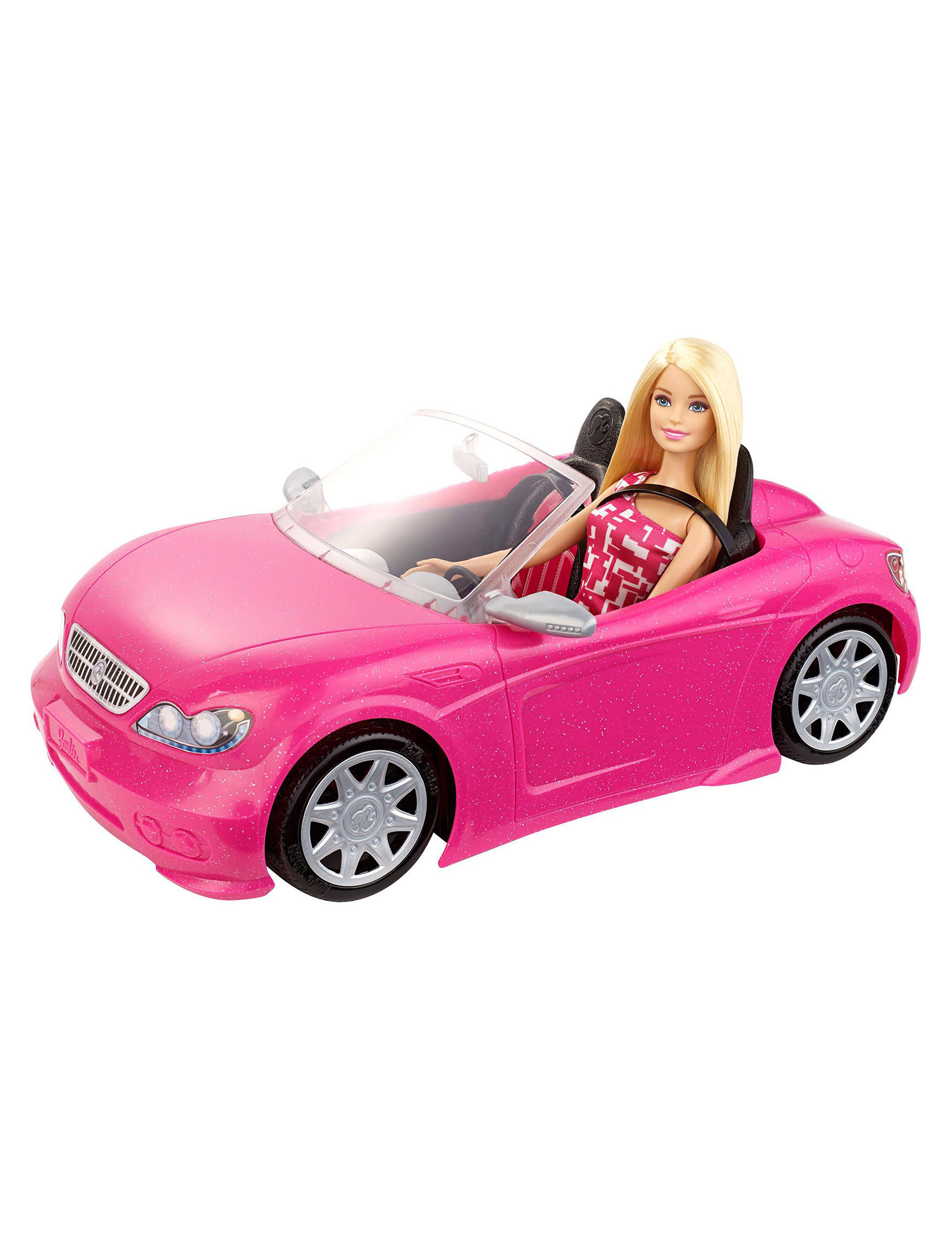 Barbie Glam Convertible Doll and Car