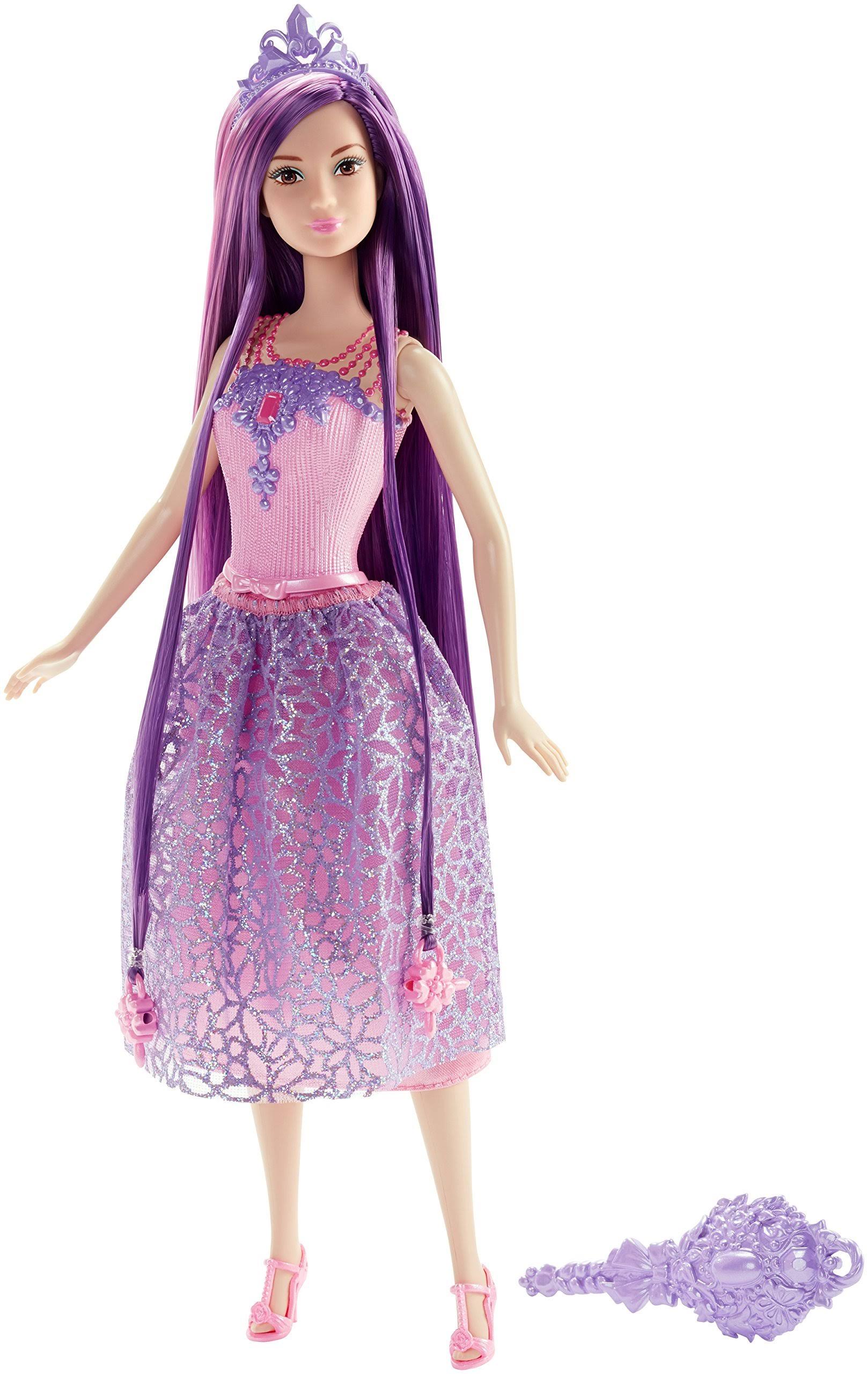 Barbie Endless Hair Kingdom Princess Doll - Purple