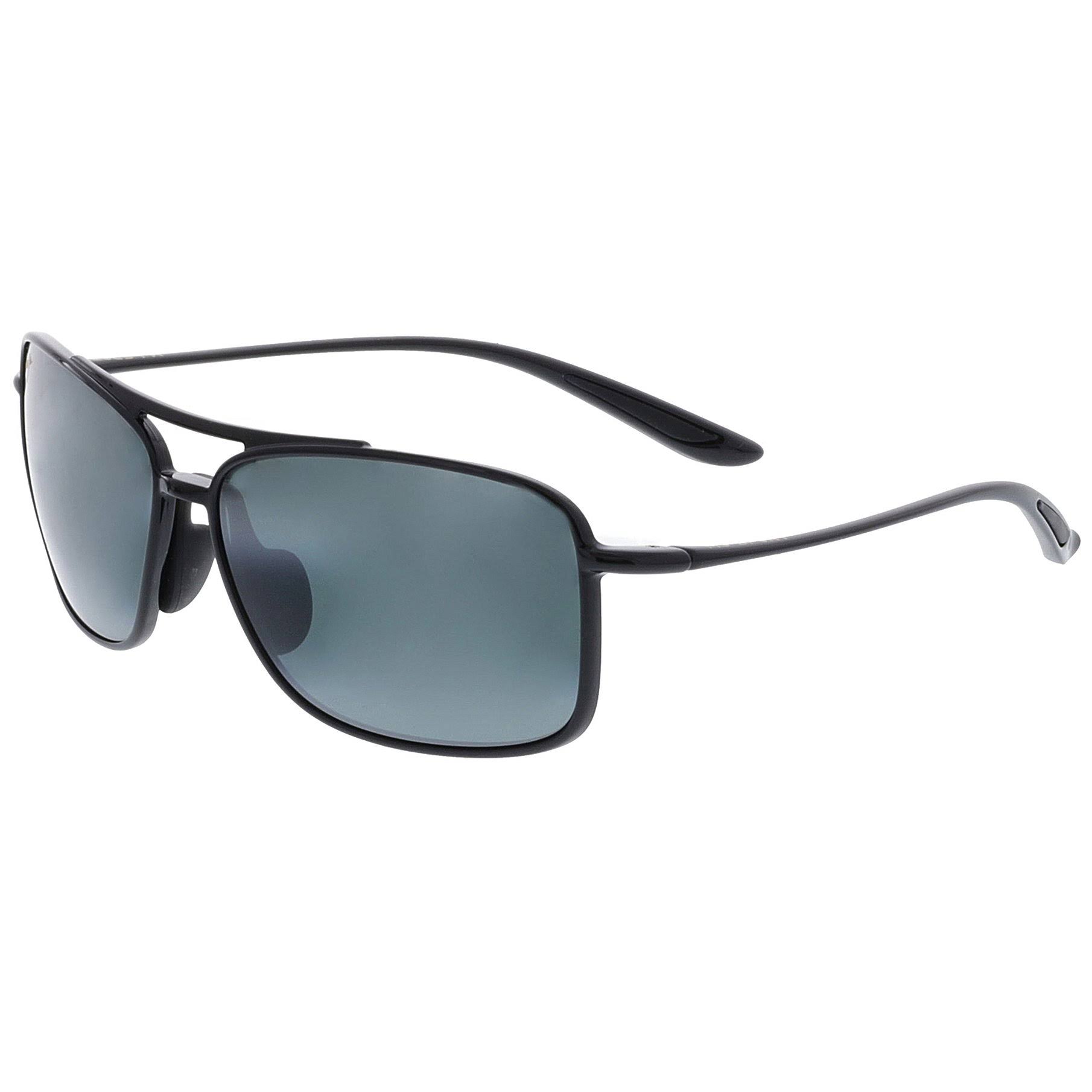 Maui Jim Kaupo Gap Polarized Sunglasses - Gloss Black/Neutral Grey