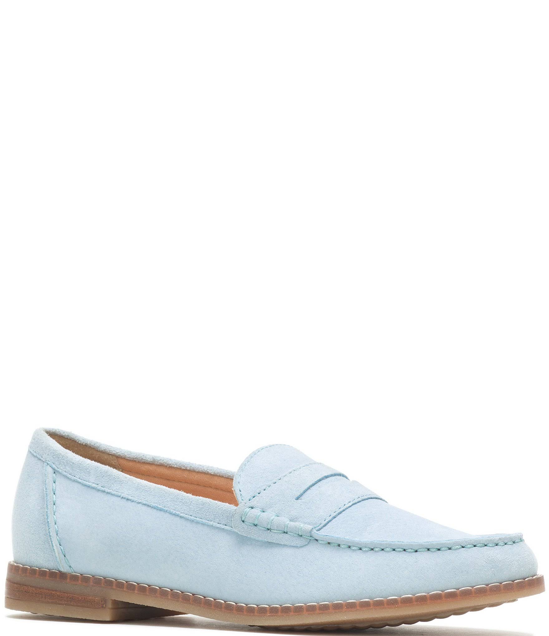 Hush Puppies Wren Loafer - Women's - Light Blue - Size 6