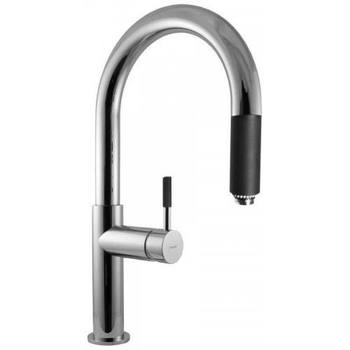 Graff G-4611-LM3-PC Perfeque Pull Down Kitchen Faucet w/ Metal Lever Handle