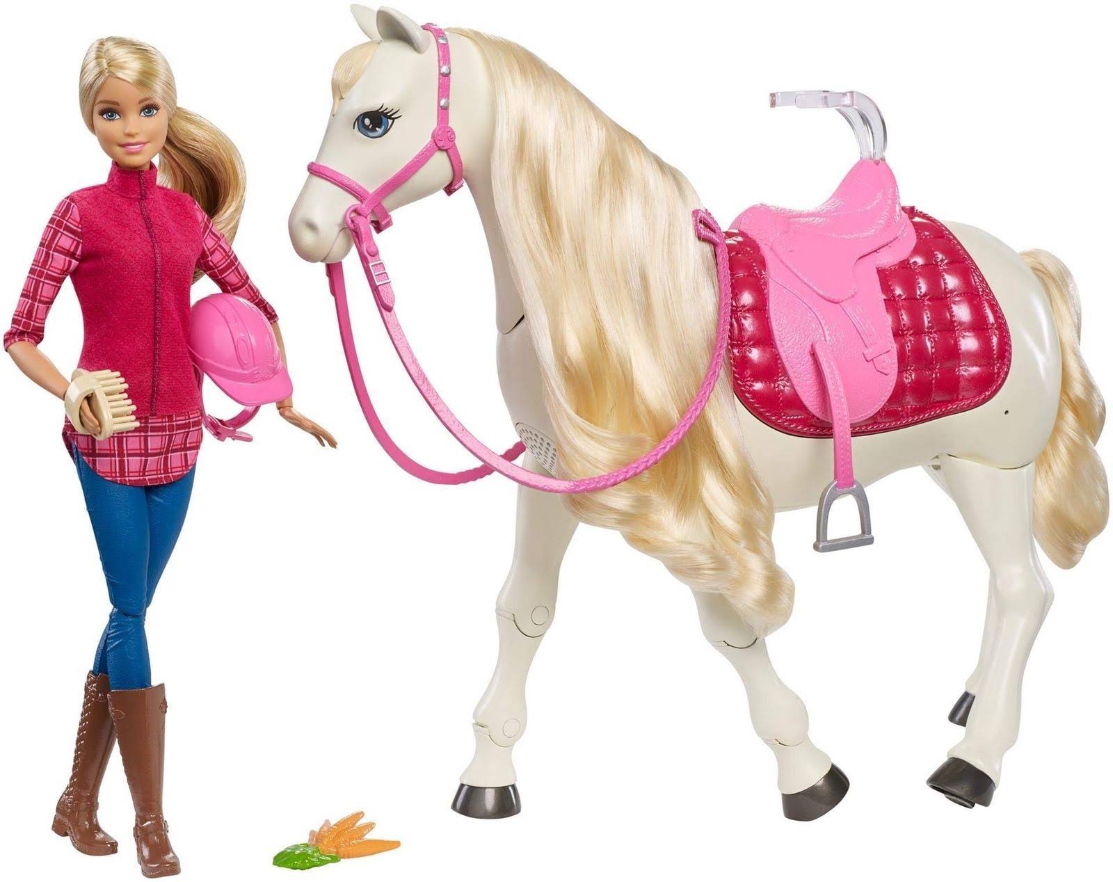 Barbie Dreamhorse u0026 Blonde Doll